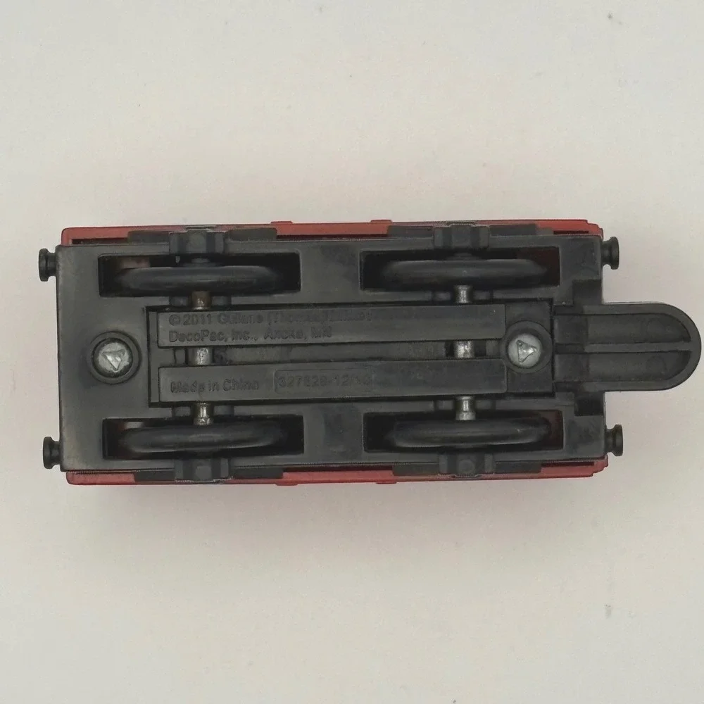 Thomas Trackmaster Red Cargo Train Wagon Tender 2011 Mattel Gullane Fisher Price